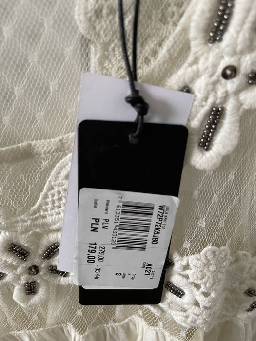 Guess top koronka haft