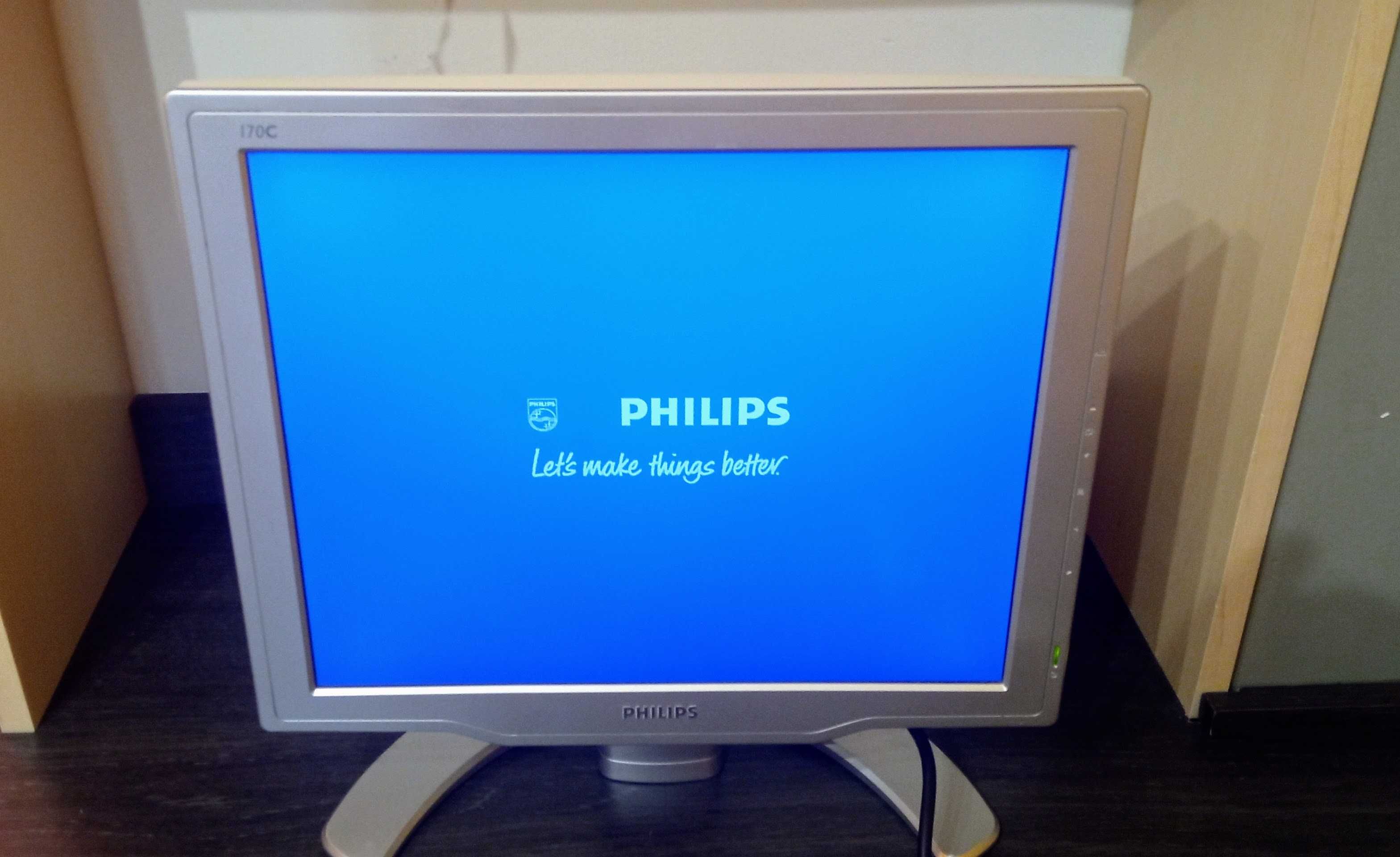 Monitor Komputerowy 17`` Philips 170C5 VGA Super stan - 100% Sprawny