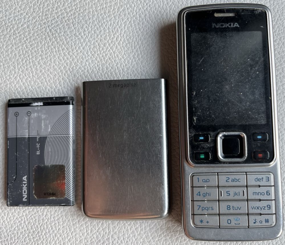 telefon komórkowy Nokia 6300 uszkodzony wyświetlacz