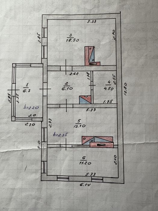 Продам газифицированный дом в с. Знаменовка Днепропетровская обл.