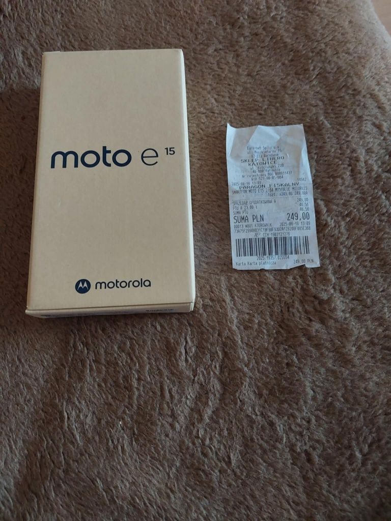 Motorola e15 Nowa