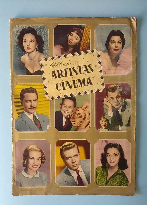 Caderneta completa "Artistas de Cinema" (1955)