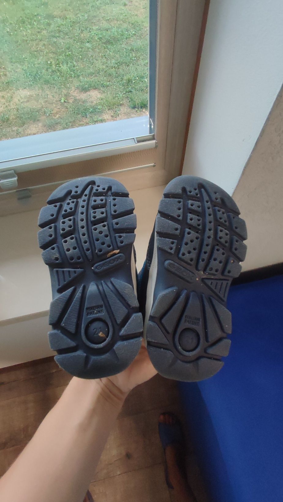 Buty zimowe Geox śniegowce chłopiec rozmiar 21