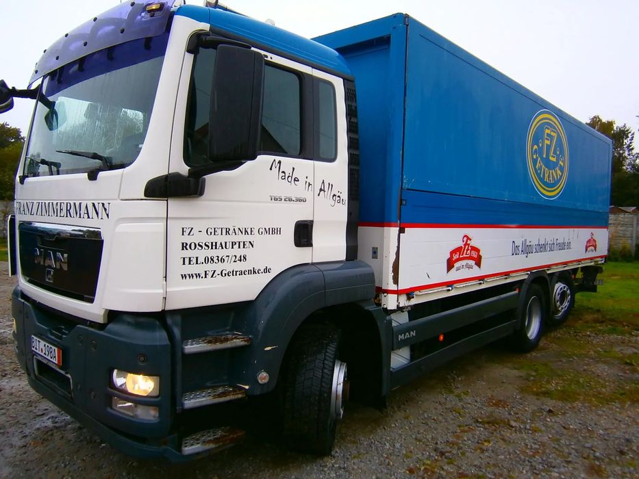 MAN TGS 26 360 6X2 HYDRODRIVE 4X4  Przód i Tył napęd serwisowany w aso mały przebieg