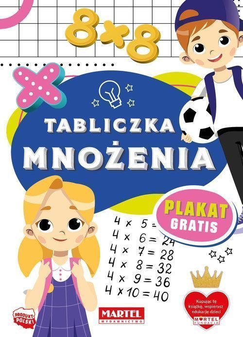 Tabliczka Mnożenia Z Plakatem, Salamon Katarzyna 33682B02827Ks