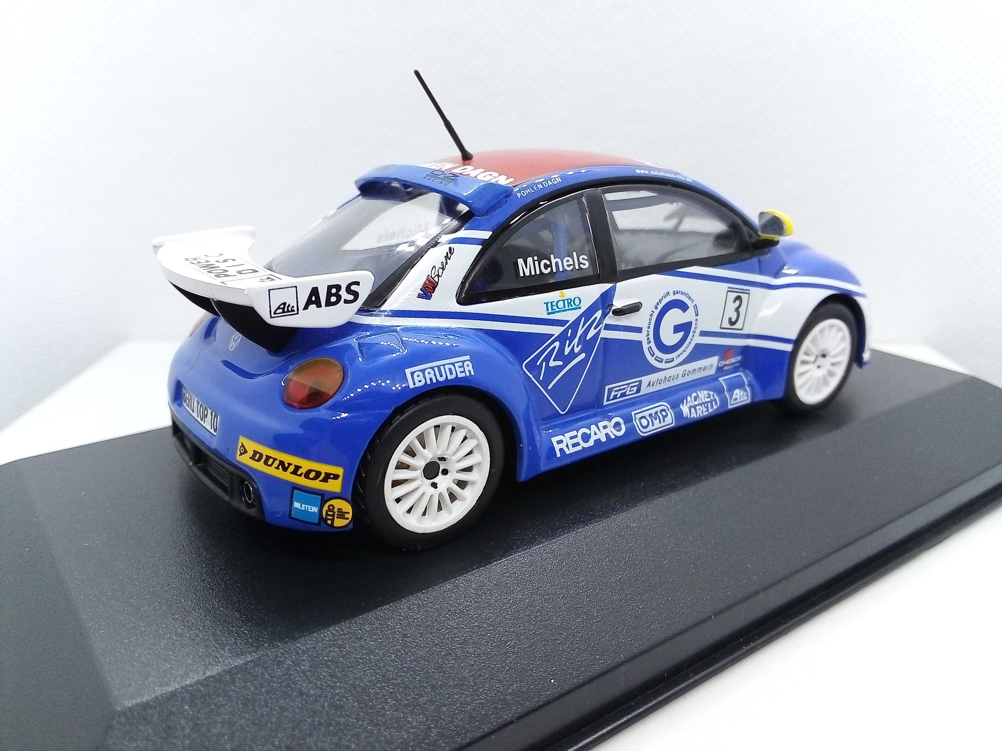 Volkswagen Beetle Cup 2001 Michels - skala 1:43 - IXO
