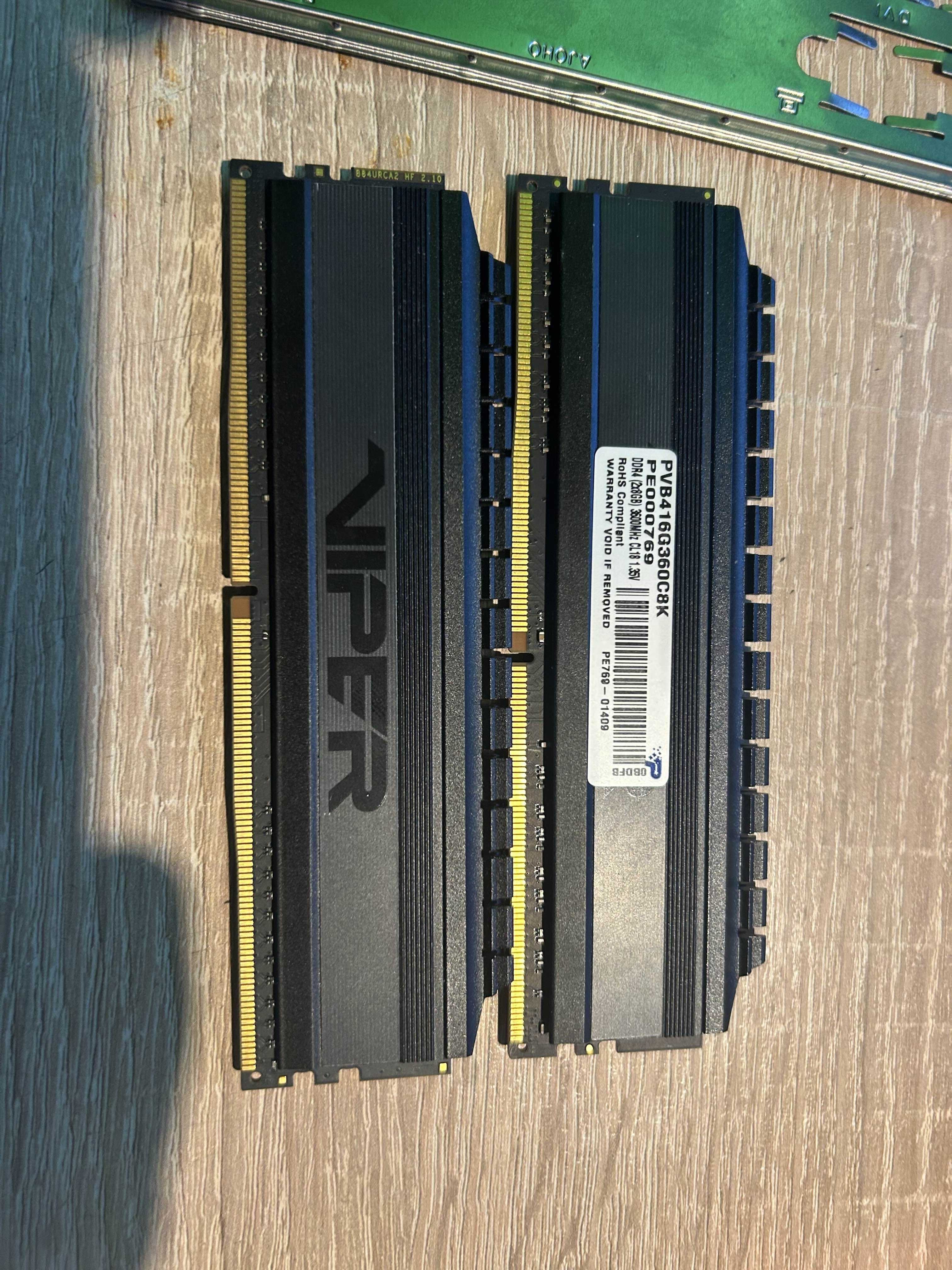 i5-8400, Asrock H310, 16GB RAM DDR4 3600mhz