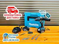 Акумуляторний Шуруповерт Makita DHP485BL + удар Безщітковий 36V 5A