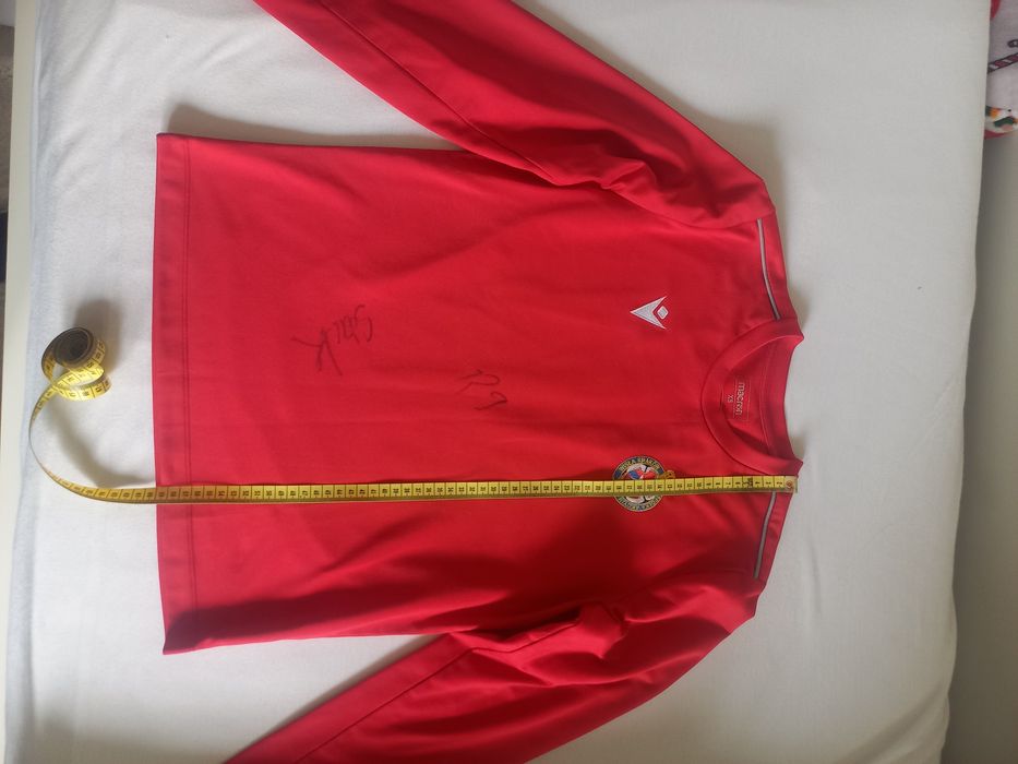 Bluza Macron treningowa Wisła Kraków z autografem