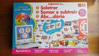 Jogos Soletrar Somar Subtrair Abc..dário l Educa 4-5Anos