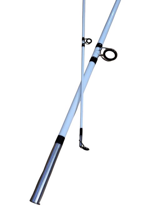 Крокодил Crocodile спиннинг белый штекер и с закруткой черный 2.1м-3м