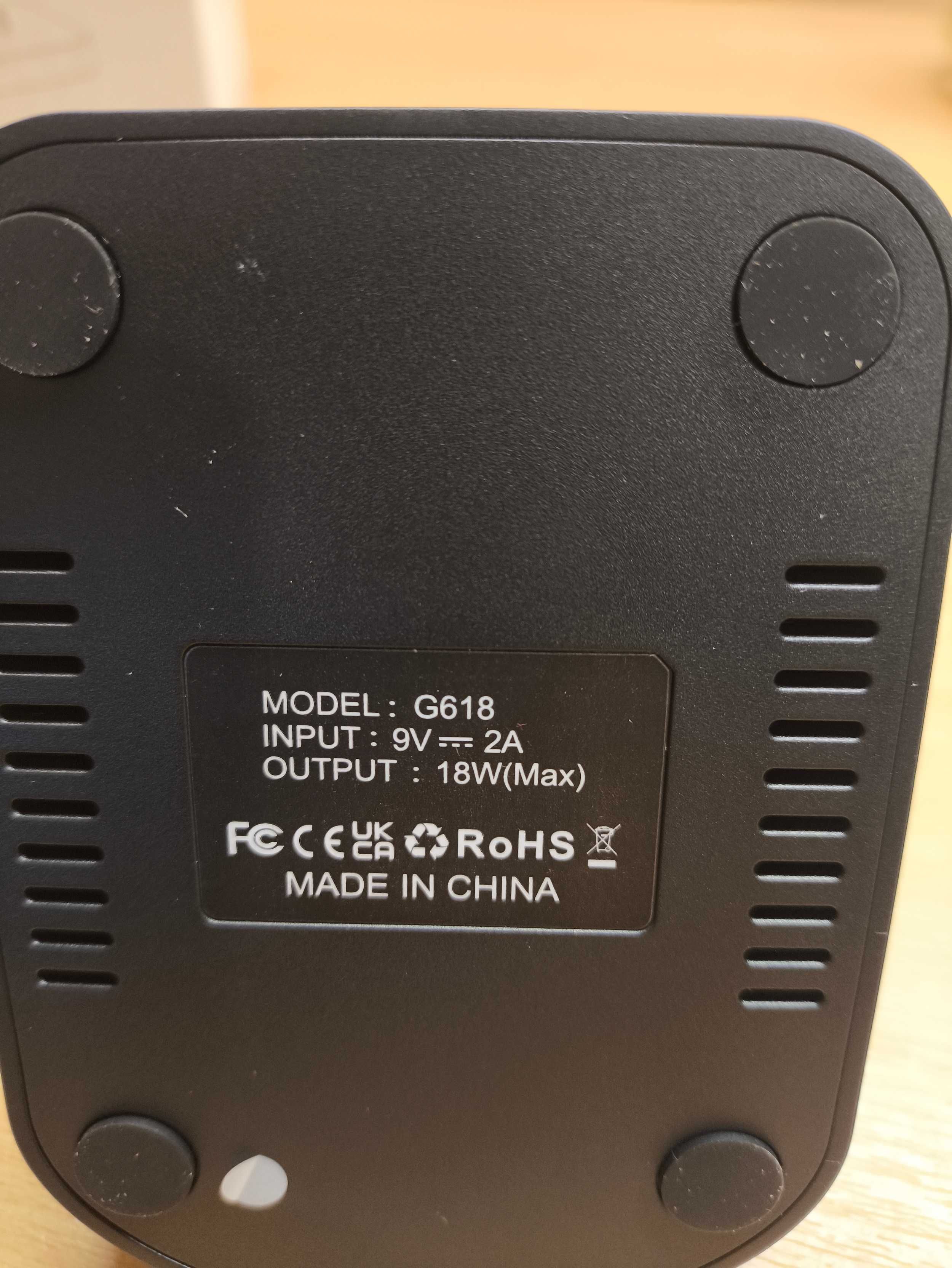 bezprzewodowa ładowarka indukcyjna 3w1 18W kompatybilna z iPhone [2287