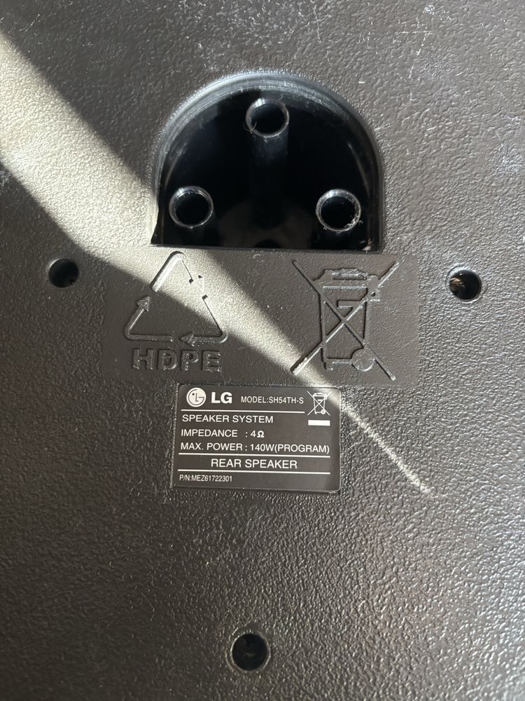 LG sistema de som 5.1