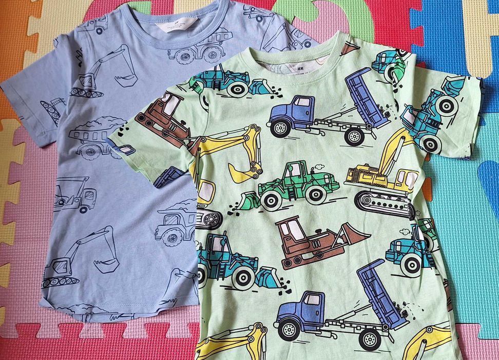 T-shirty koszulki h&m 122/128