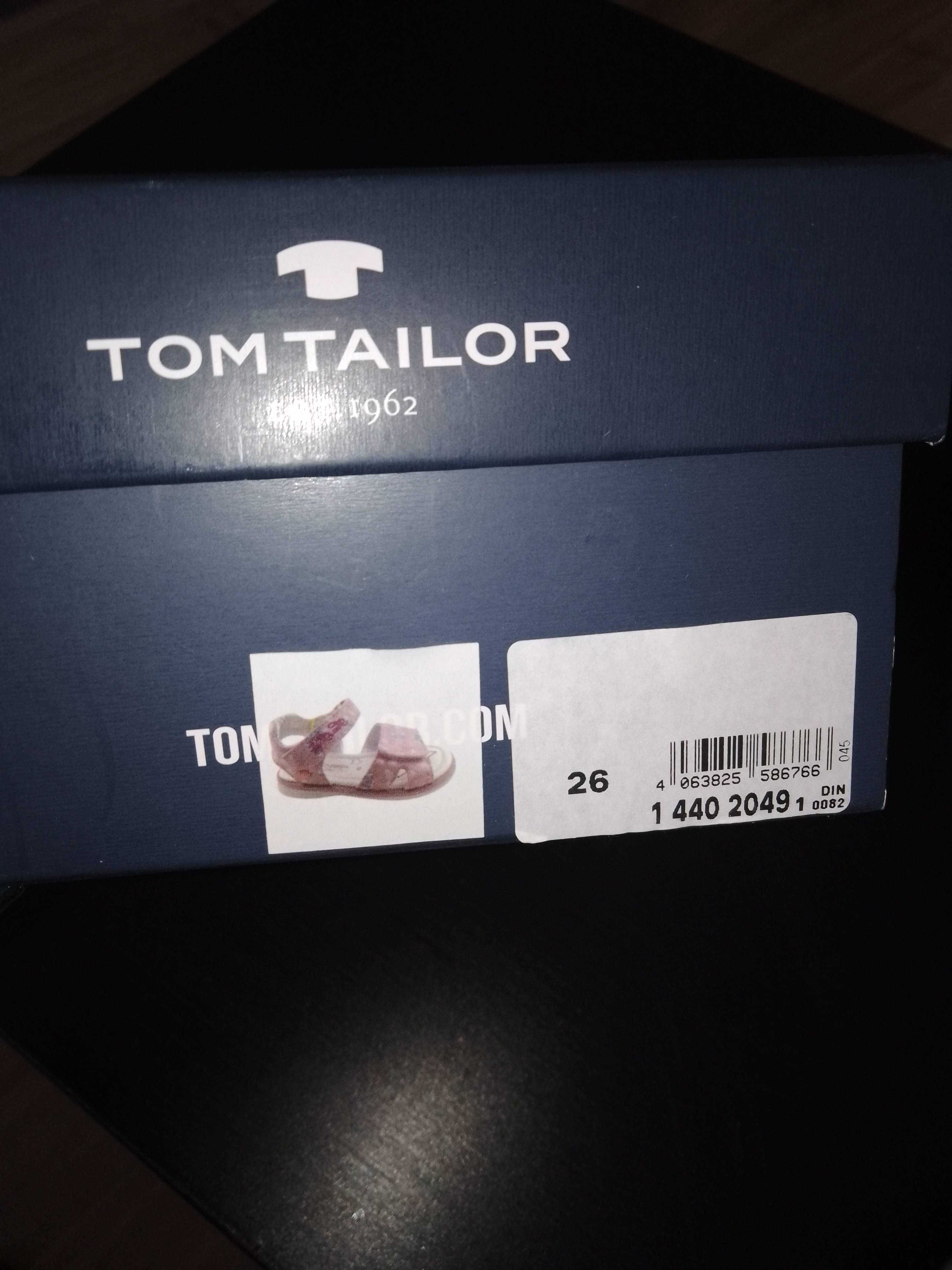 Sandały dziewczęce Tom Taylor