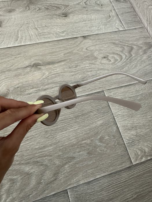 Окуляри NEW пластикові стильні дитячі НОВІ 0-1,5року очки бежеві