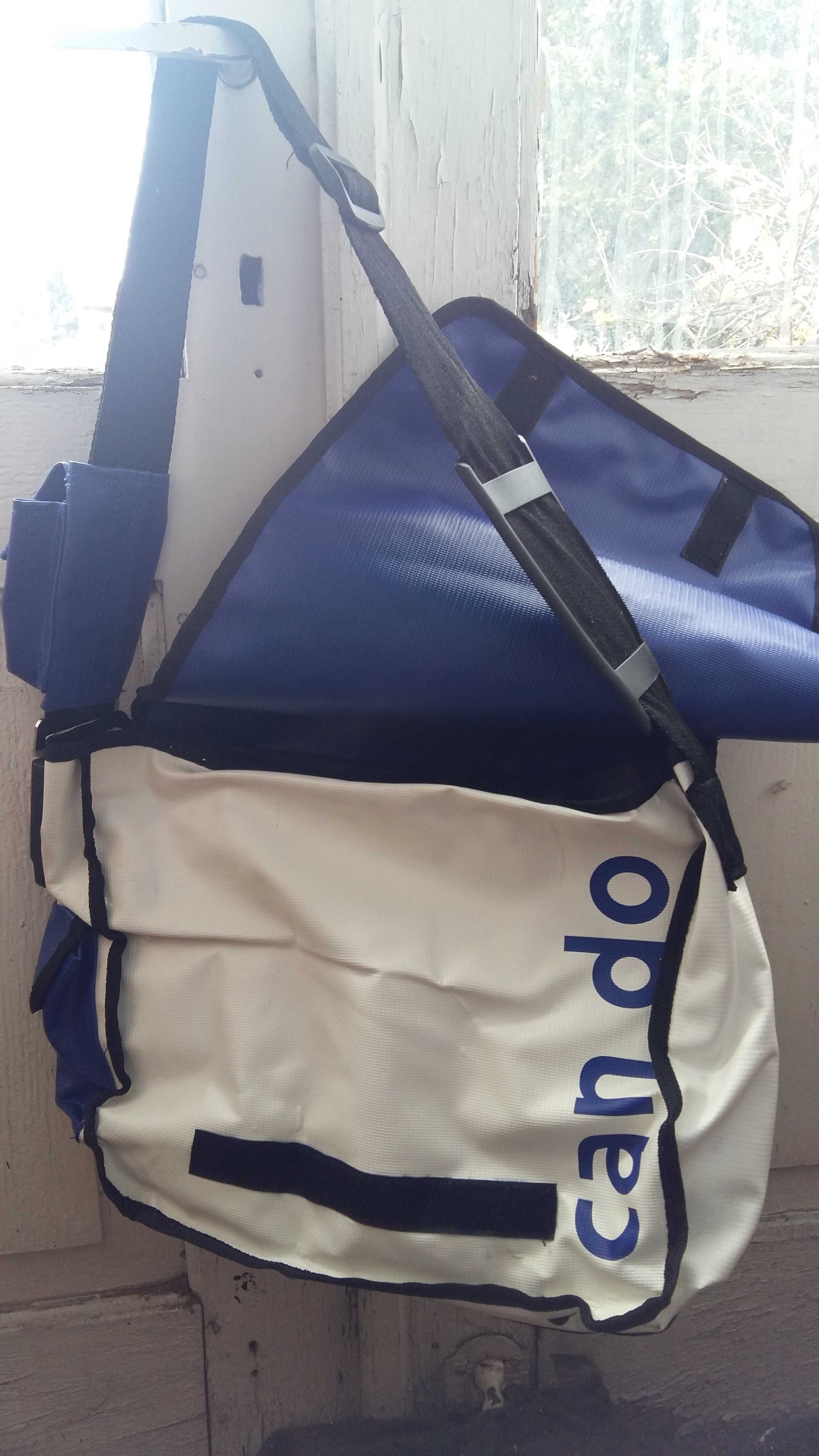 Nowa torba O2 na jedno ramię, nieprzemakalna,oryginalna,na laptopa.