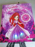 Livro princesa com luzes