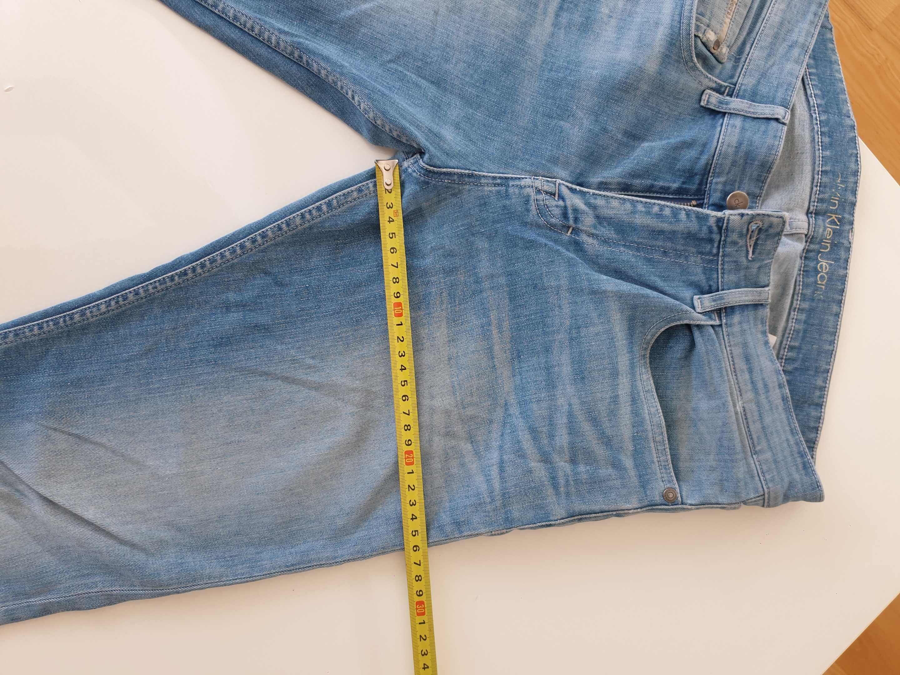 Spodnie jeansy Calvin Klein