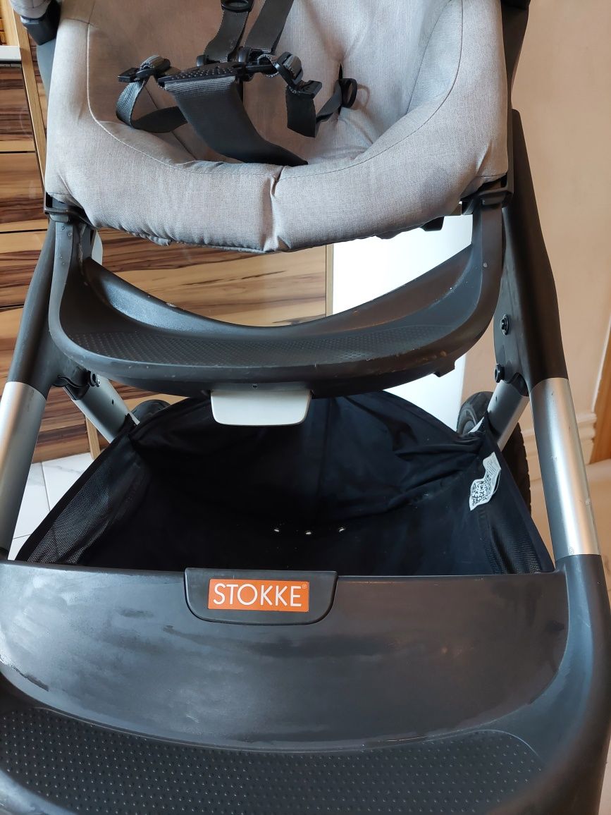 Wózek spacerowy spacerówka Stokke Trailz szary Grey