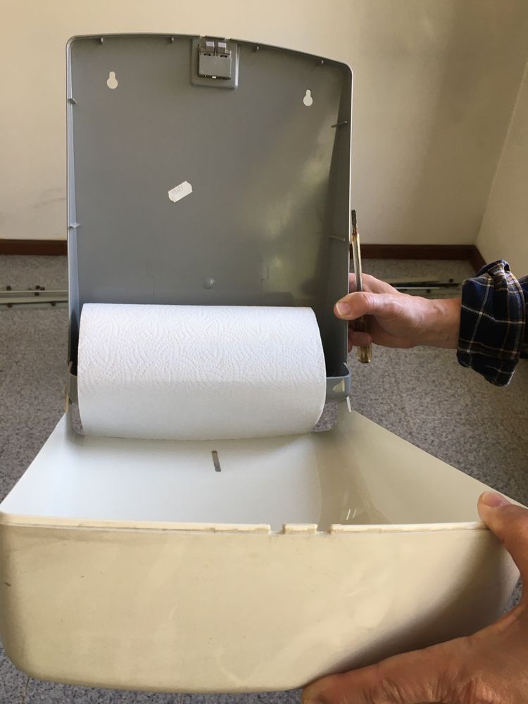 Porta papel WC conjunto