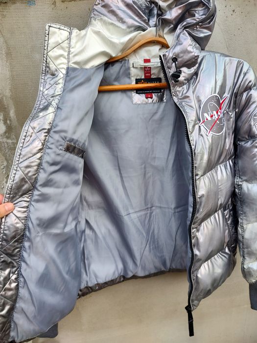 Куртка пуховик Alpha Industries чоловіча бомбер