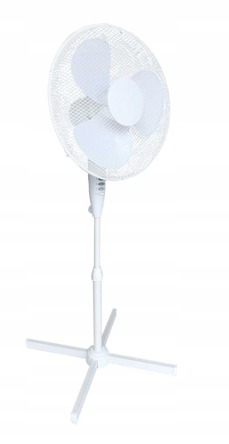 Wentylator podłogowy ITO 40CM Ventilator biały