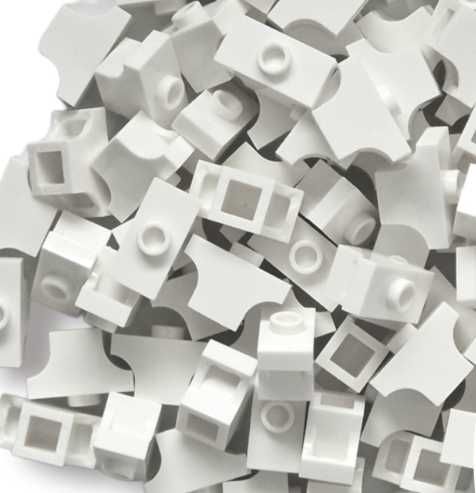 Lego 38583 Łuk arch Biały 4 szt. Nowe