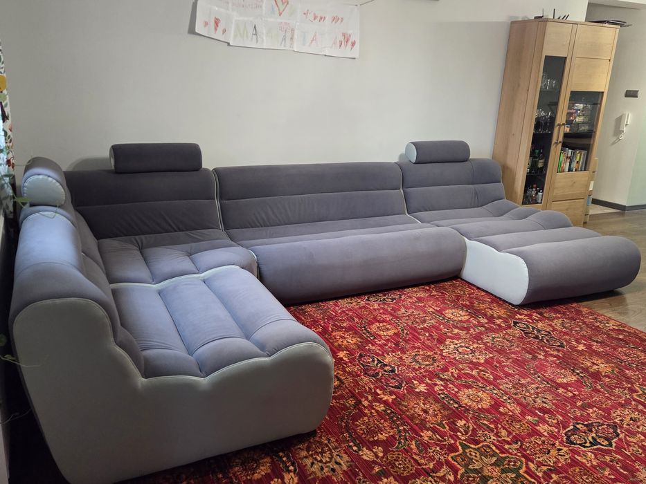 Duża kanapa narożna New Look