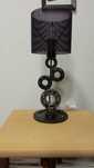 Lampa nocna w stylu loft.