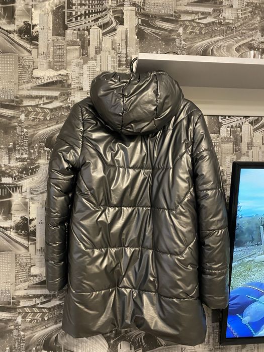 Куртка пальто з  шапочкою шапка курточка пуховик пуховік