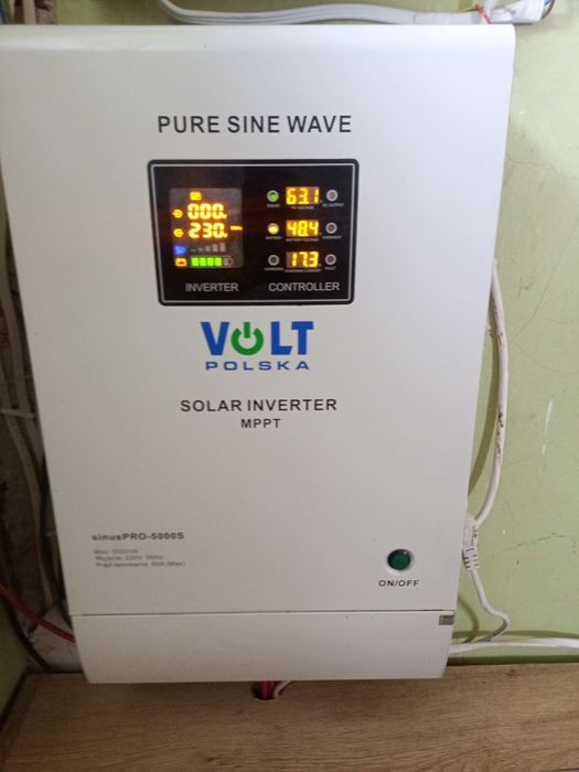 Inwerter solarny+magazyn energii