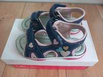 Buty buciki sandały na lato dla dziewczynki Cupcake rozm. 25