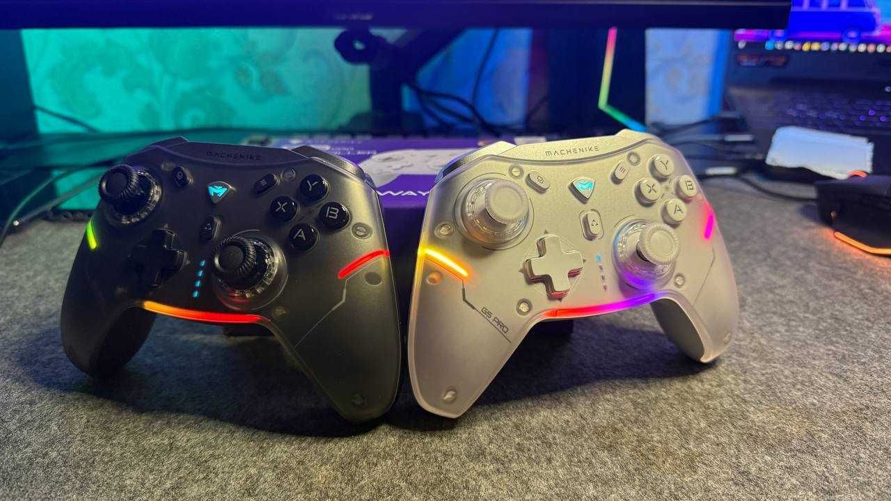 Бездротовий геймпад\джойстик Machenike G5 Pro (Tri-Mode) RGB