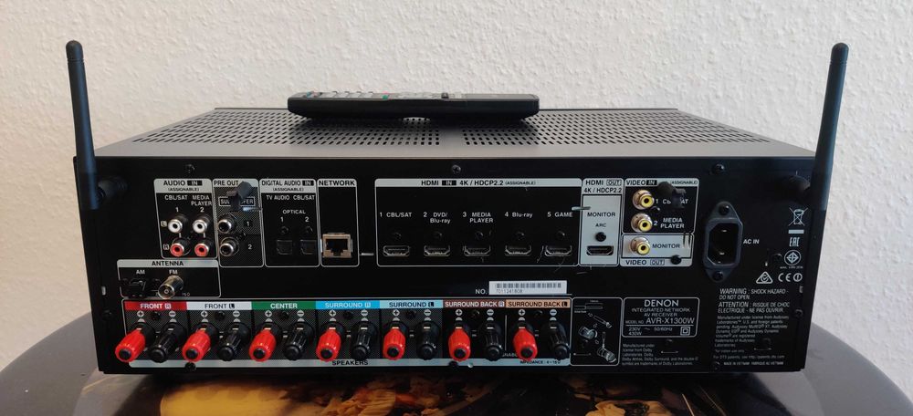 Denon AVR x-1300w с блютуз , wifi и airplay
