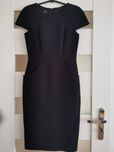 Elegancka sukienka La Mania czarna - z plombą i metką r.36