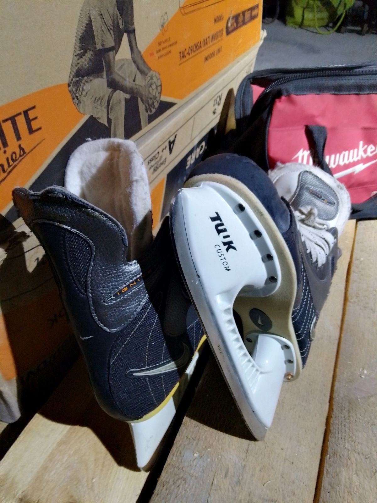Хоккейные коньки Nike Ignite 5 для взрослых, размер 9