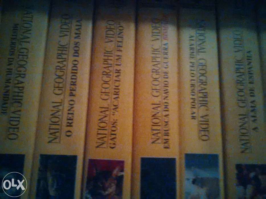 Cassetes VHS national geographic series