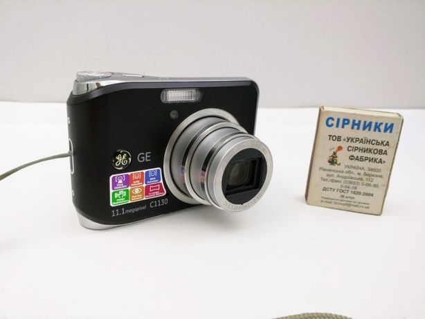Цифровой фотоаппарат GE C1130 ( 11.1 MP, 3 x Optical Zoom,2.5)