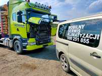 Mobilny Serwis Klimatyzacji samochodowych R134a R1234YF