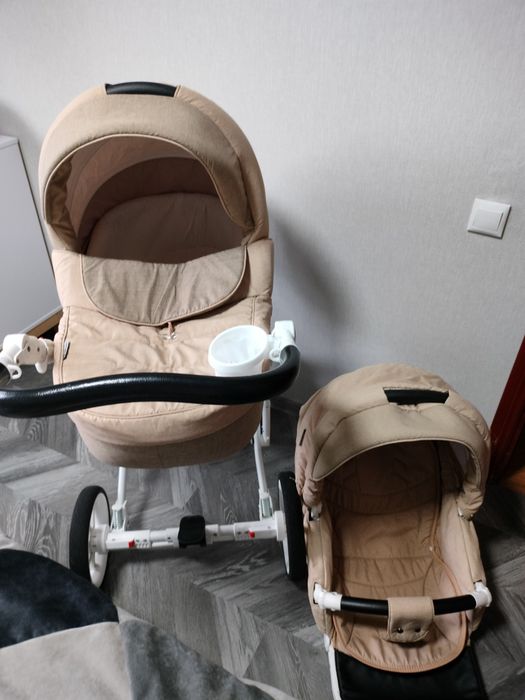 Продам коляску 2 в 1 (люлька+ прогулянковий блок)