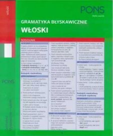 Gramatyka błyskawicznie. Włoski PONS - praca zbiorowa