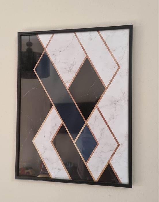 Conjunto de quadros/molduras