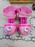 Wrotki hello Kitty regulowane różowe