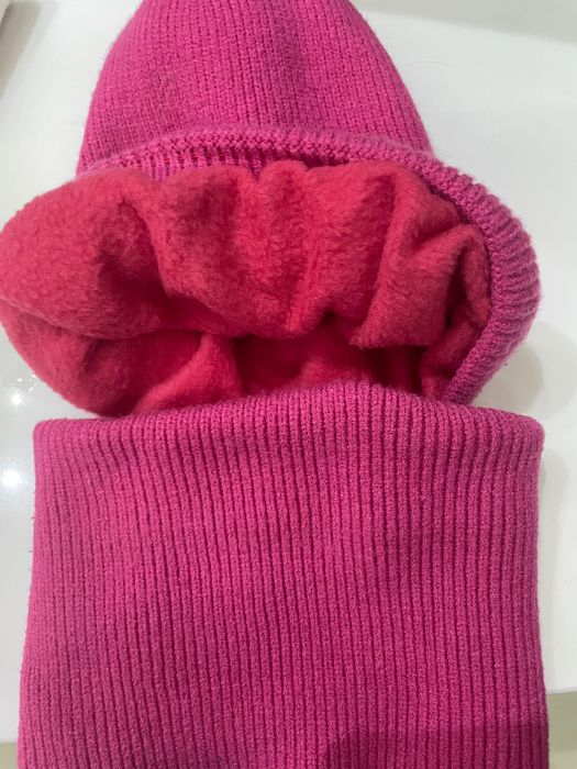 Зимова шапка на дівчинку