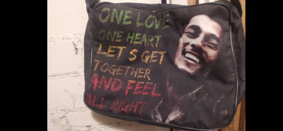 Torba na ramię Bob Marley rasta one love