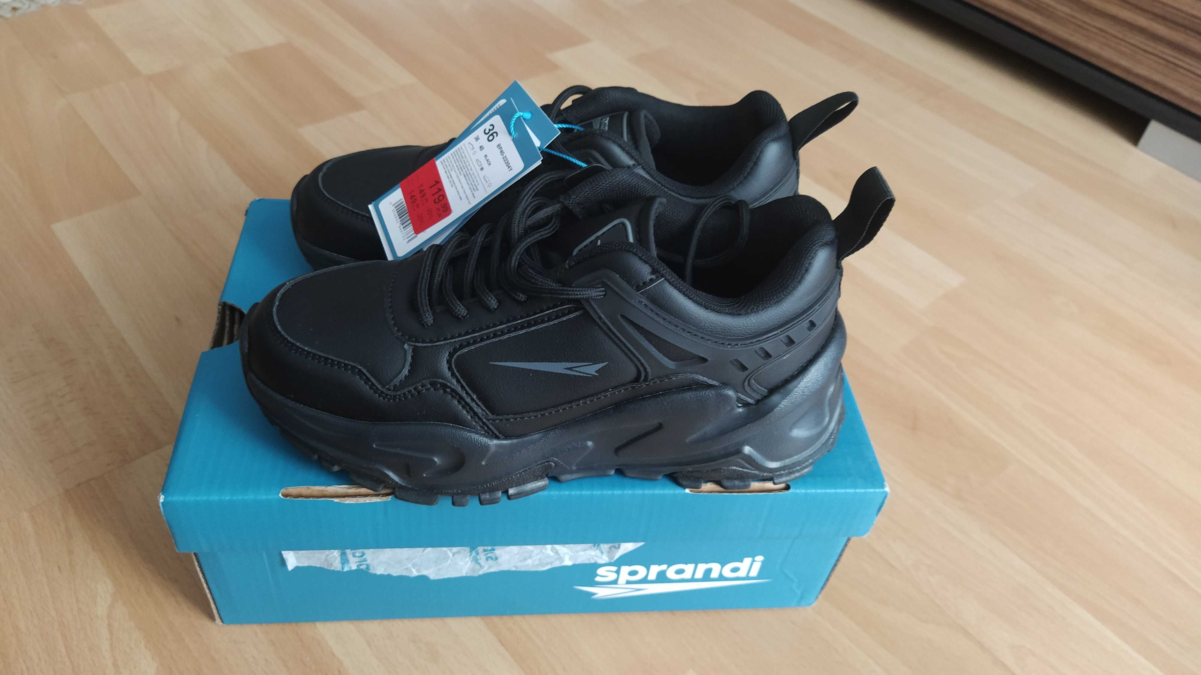 NOWE buty sneakersy półbuty SPRANDI CHUNKY CRASH rozm. 36