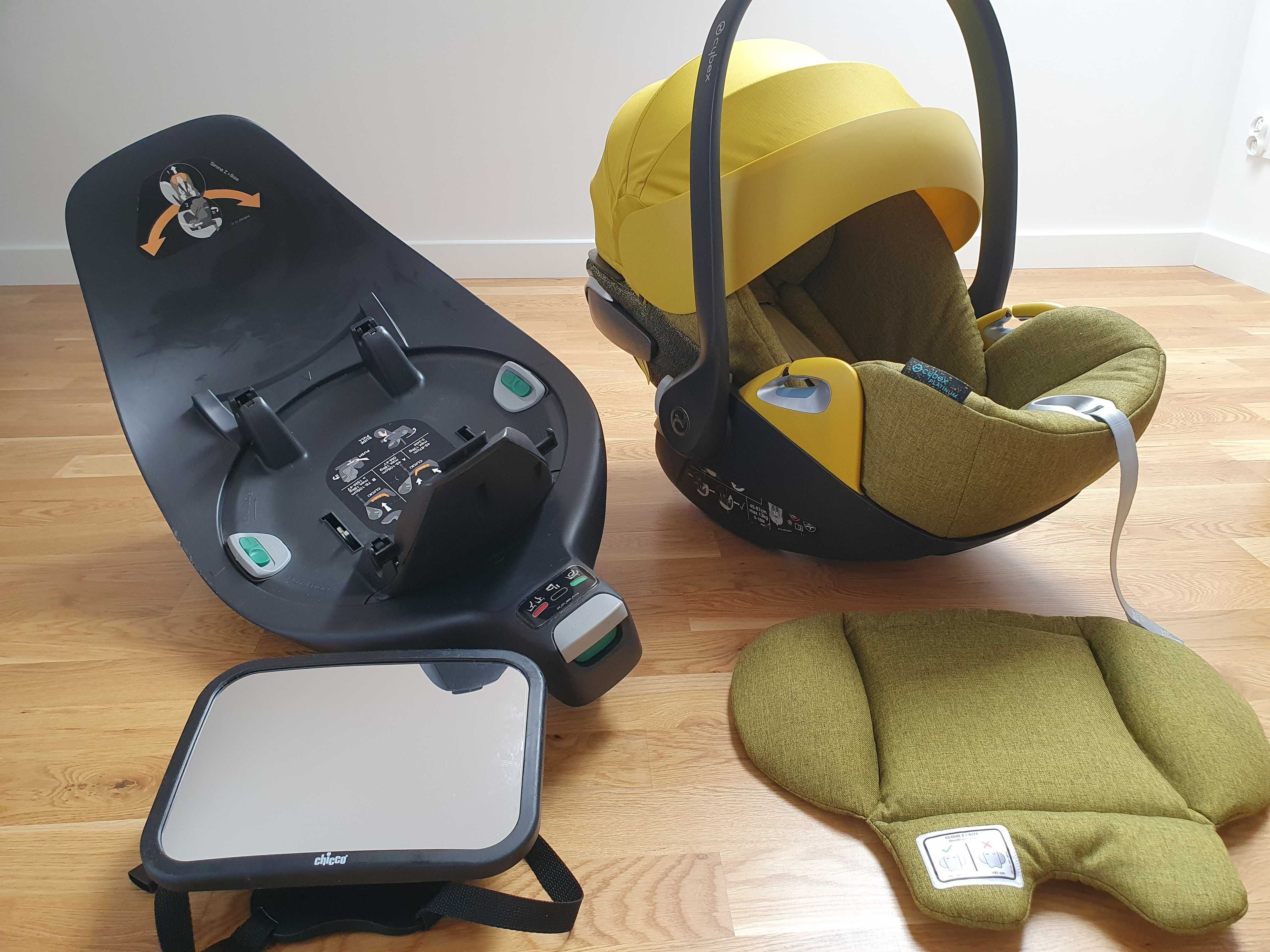 Fotelik nosidełko Cybex Cloud Z I-Size Plus 360° 0-18M Baza Z Isofix