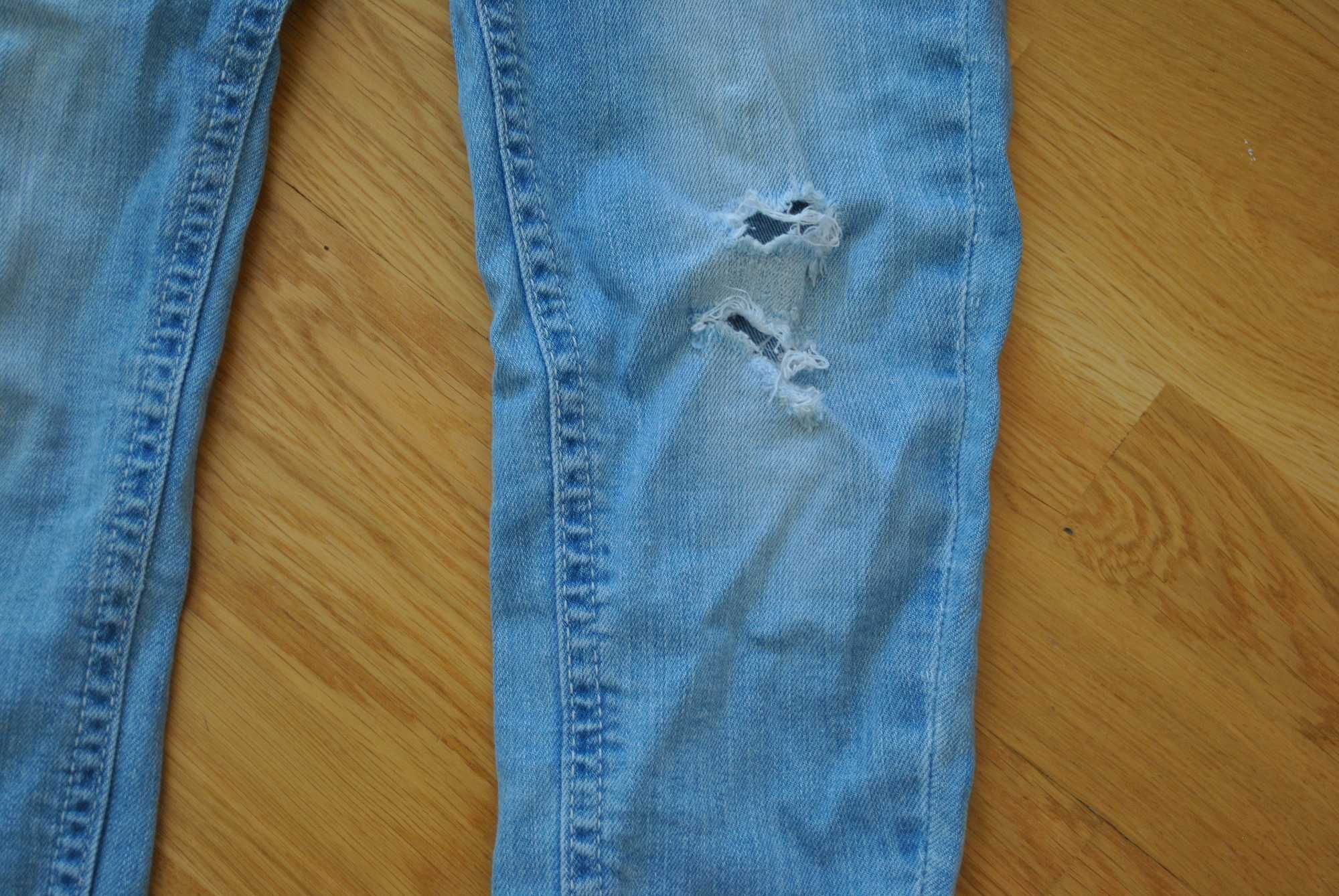 Spodnie jeansowe r. 116 Matalan