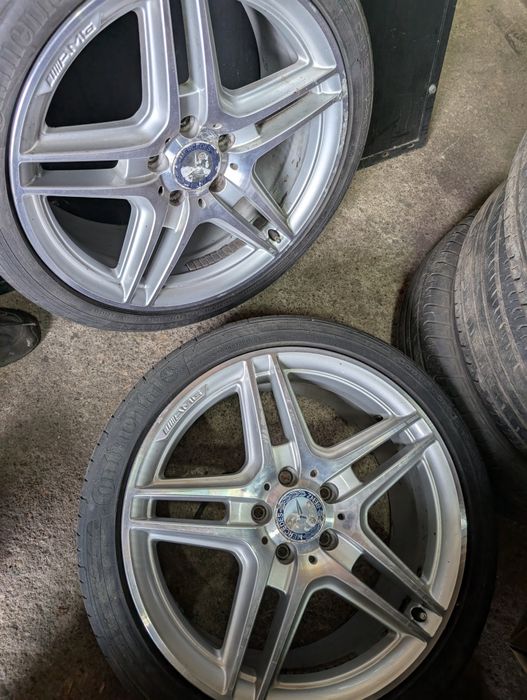 Felgi z oponami do mercedesa 5x112 , 2 szerokośc ET50, ET54i 18 cali